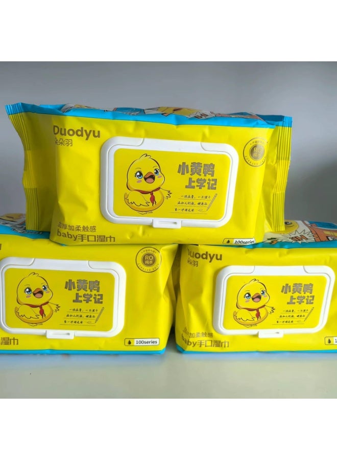 Multi-use wet wipes – 120 wipes for cleaning hands, mouth, and personal items - Image 1